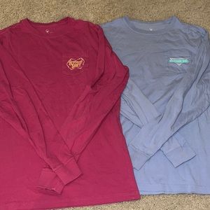 TWO PACK southern shirt girls long sleeves